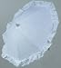 Baby Go Go Travel : Twisty Click Parasol White B