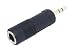 Audio Adapter 3,5mm/6,35mm3,5 Stereo KL-ST an 6,35 Stereo KL-BU