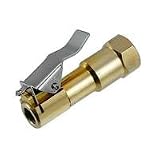Lock-On Solid Brass Straight Tire Chuck - Quick Release Lever by Pro Tools