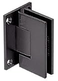 CRL Junior Geneva 037 Series Oil Rubbed Bronze Wall Mount Full Back Plate Hinge