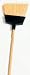 Angular Broom 54 Inch Handle with Poly Bristle