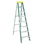#592 Fiberglass Step Ladder, 8 Foot, ANSI Type II (DAD59208BX)