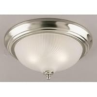 15' Flush Mount in Brushed Nickel