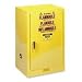 Office Products : Flammable Liquids Cabinet,Single Door,18"x23-1/4"x35",Yellow, Sold as 1 each