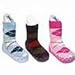 NOWALI MOCCASINS WITH SOFT SOLE INFANT/TODDLER PINK ARGYLE SIZE 22-23