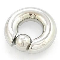 316L Surgical Steel Captive Bead Ring CBR 00g