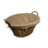 BUFF WILLOW LAUNDRY BASKET