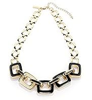 Autograph Interlock Geometric Necklace