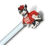 Review BFA  / NCAA NC State Wolfpack - Drapery / Curtain Finials Rod Set