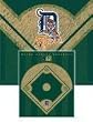 MLB Diamond Fleece Blanket/Throw Detroit Tigers - Team Sports Fan Shop Merchandise