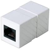 Belkin RJ45F/RJ45F Straight Cat5 Rated Modular Coupler (White)