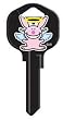 It's Happy Bunny Good Evil Schlage SC1 House Key