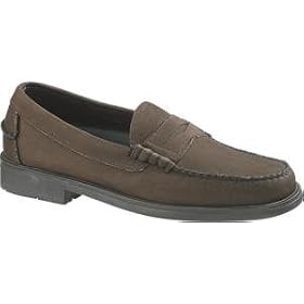 Mens Sebago� Sherman Penny Loafers Chocolate Suede by Sebago