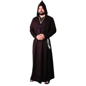 Robe MONK, QUALITY, Black
