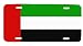 United Arab Emirates Uae Flag License Plate