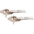 T�rscharniere 2 St�ck Bosch Siemens Neff Constructa 268698 - original f�r integrierbare K�hlschr�nke