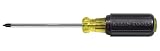 Klein 662 4-Inch No.2 Square-Recess Tip Round-Shank Screwdriver