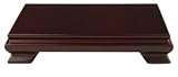 Asian Furniture & D??cor - Chinese Rosewood Stained Hardwood Rectangular Stand / Base 6