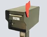 Fort Knox Fortress Locking Mailbox - Black