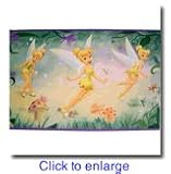 Tinkerbell Very Fairy Self Stick Wall Border