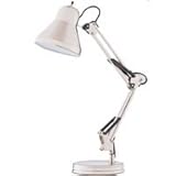 Swing Arm Desk Lamp, Satin Nickel
