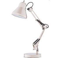 Swing Arm Desk Lamp, Satin Nickel