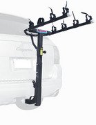 Allen Deluxe 4-Bike Hitch Mount Rack for Vehicles with Rear Mounted Spare Tire (2-Inch Receiver)