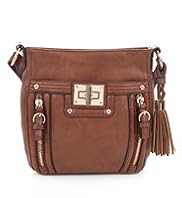 Glamour Turn Lock Cross Body Bag