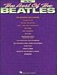 Best of the Beatles for Alto Saxophone Songbook