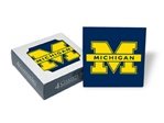 Michigan Wolverines (M Michigan) Coaster Set