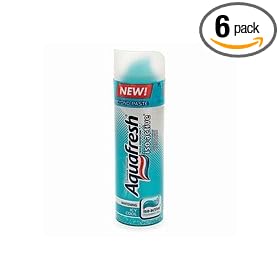 Aquafresh iso-active Lasting Impact Toothpaste, 4.3-Ounce Tubes (Pack of 6)