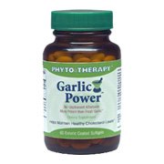Garlic Power - Helps Maintain Healthy Cholesterol Levels, 60 sgels., (Phyto-Therapy)