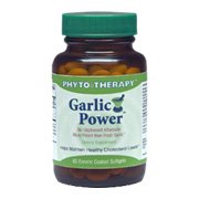 Garlic Power - Helps Maintain Healthy Cholesterol Levels, 60 sgels., (Phyto-Therapy)