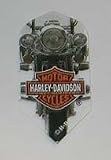 Harley Davidson 'Black Logo' Slim flights - 2 sets