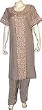 Kameez Salwar India Woolen Fabric Embroidery Womens Dresses Suits Size L (slk133-x)