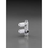 エスコ Rc1/2"分岐止水栓(2ハンドル) EA468BN-101