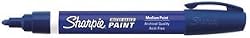 Sharpie Paint Marker Pen Water Base Medium Point, Blue Box of 12