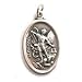 Saint Michael - Guardian Angel Two-sided Oxidized Medal - MADE IN ITALY