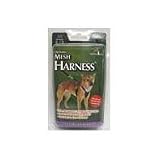 Non-Pulling Mesh Harness - Black - Medium -12 to 17 in.