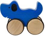 Eco-Friendly Wooden Push Along Dog - Non-Toxic, Safe Toy