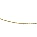 14K Yellow Gold Diamond Cut Rope Chain - 16 inches