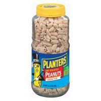 Planters Unsalted Dry Roasted Peanuts 16 oz