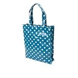 Rushbrookes Blue Flamenco Pvc Shopping Bag Kitchen & Housewares