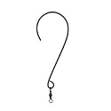 The Encore Group 6" Hanging Hooks Black