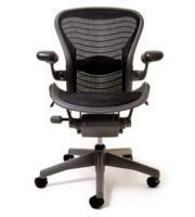 Aeron Carbon Wave Fully Loaded Chair By Herman Miller