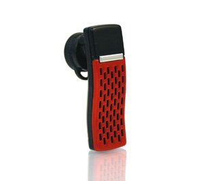 Bluetooth Headset for Apple iPhone 4G/4GS (Orange) + Free Stars Stripes Silicone Wristband