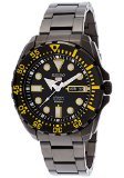 Seiko Men's 5 Automatic SRP607K Black Stainless-Steel Automatic Watch