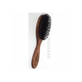 Fuchs Child/ Adult Toothbrushes Hairbrush Boar Bristle All Round Wood Handle