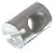 BARREL NUT FOR FURNITURE BOLT SLOTTED M6 X 14MM LONG ZP ( pack of 4 )