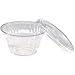 WNA Comet 5 Oz Cold Plastic Dessert Cup, Clear, Pack of 1000 (04-0523) Category: Plastic Cups